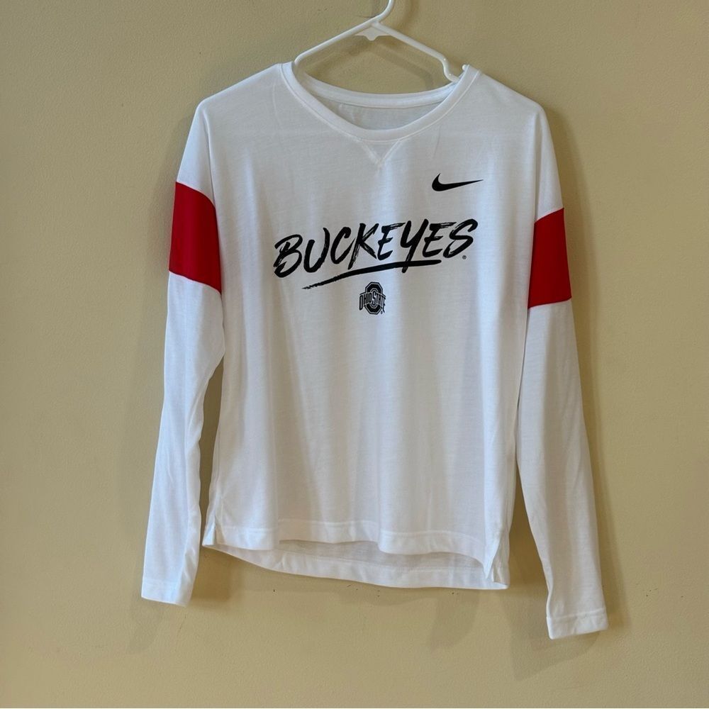 Nike Ohio State Buckeyes Long Sleeve Top